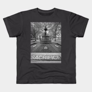 Charlottetown Memorial Fountain Sacrifice Kids T-Shirt